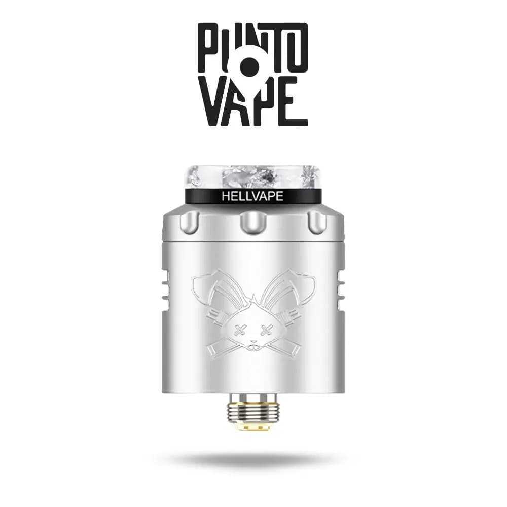 DEAD RABBIT V3 RDA 6TH ANNIVERSARY SILVER