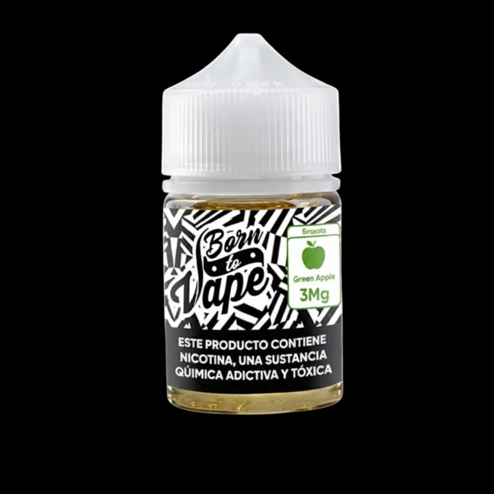 Green Apple realista y crujiente