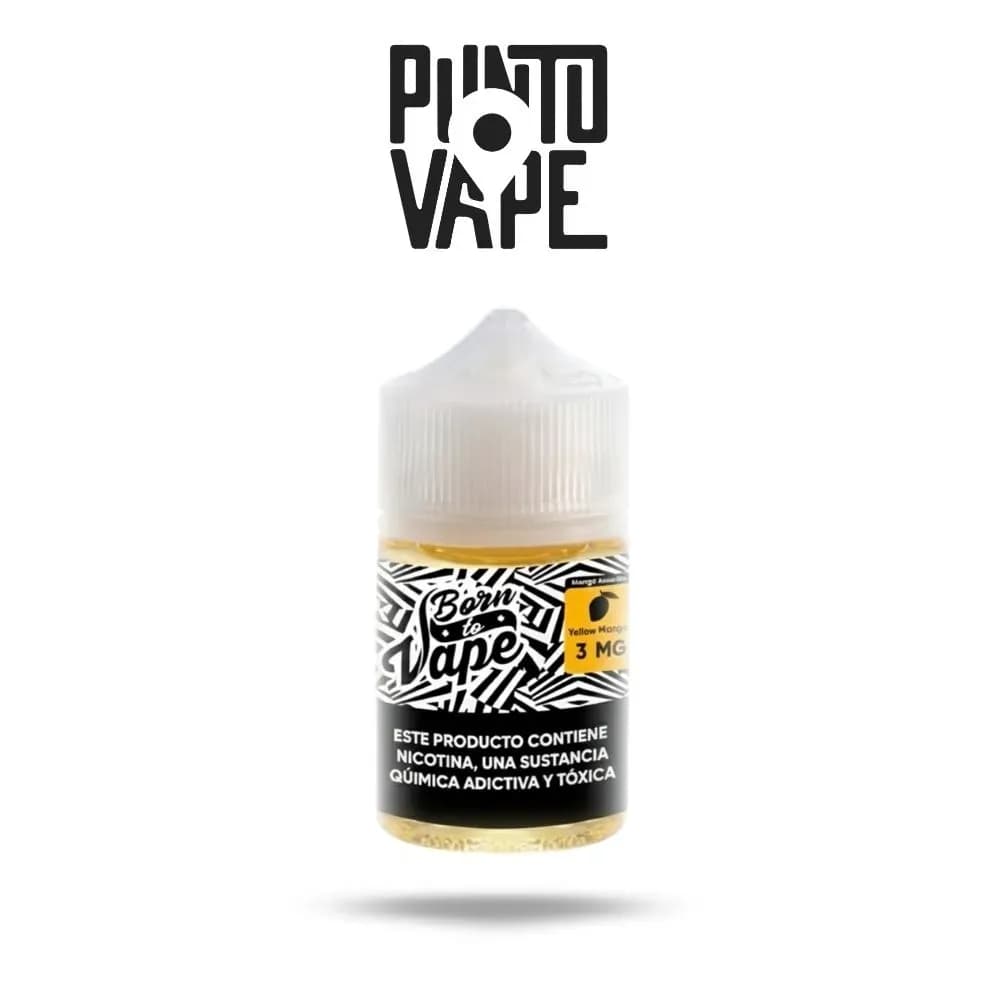 BORN TO VAPE YELLOW MANGO