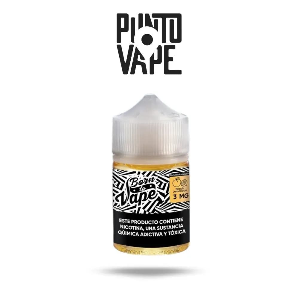 BORN TO VAPE PEACH LEMONADE 3MG