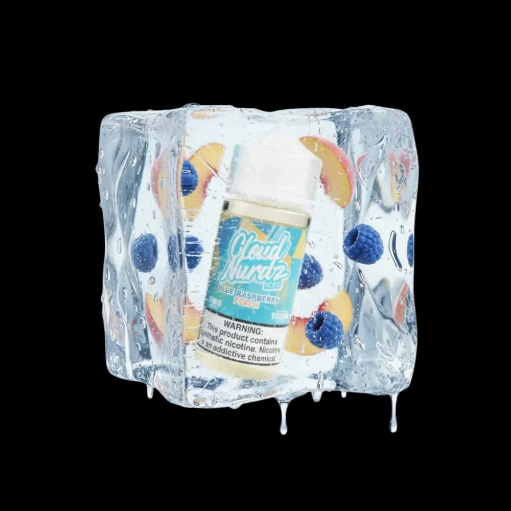 Peach jugoso con ice equilibrado