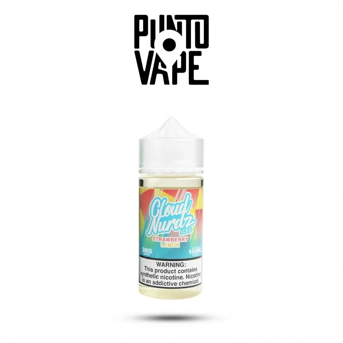 CLOUD NURDZ ICED STRAWBERRY LEMON 3MG