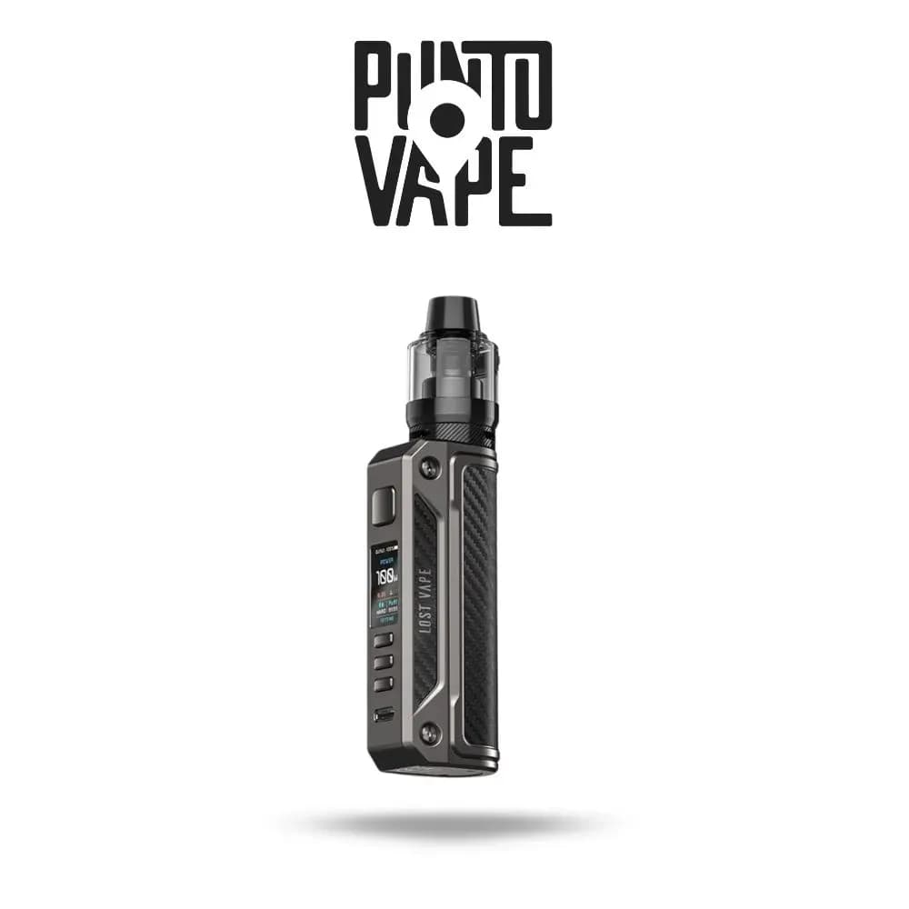 LOST VAPE THELEMA SOLO KIT GUNMETAL CARBON FIBER