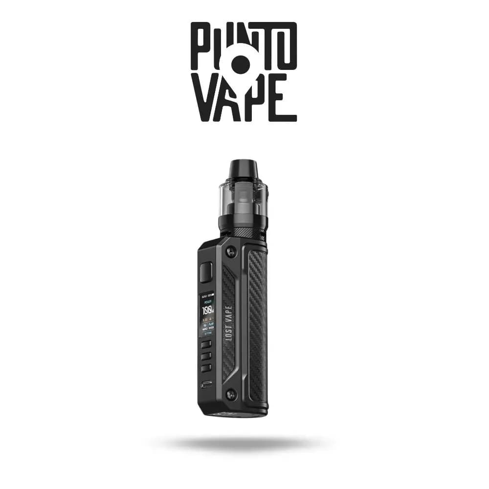 LOST VAPE THELEMA SOLO KIT BLACK CARBON FIBER