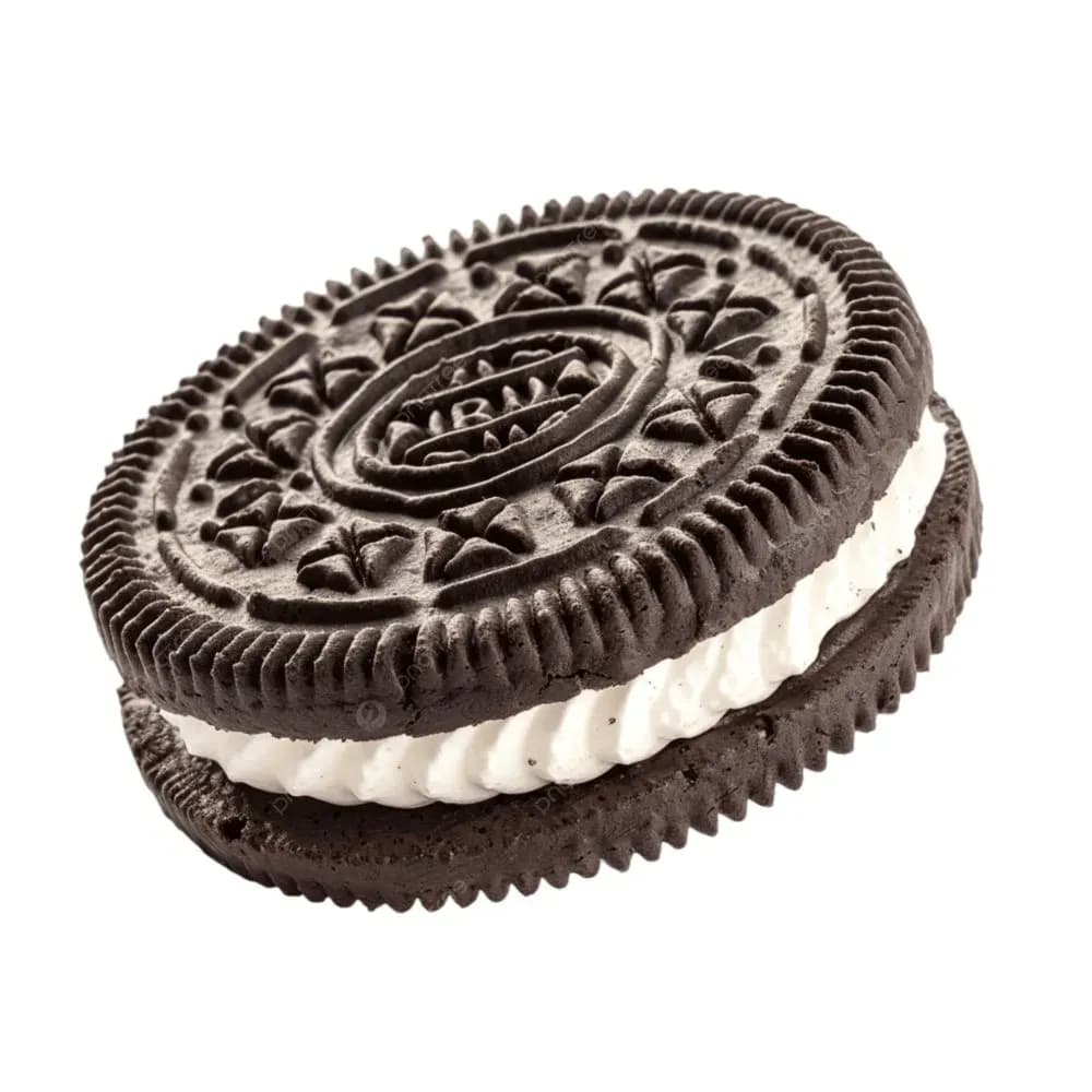 Galleta de chocolate realista
