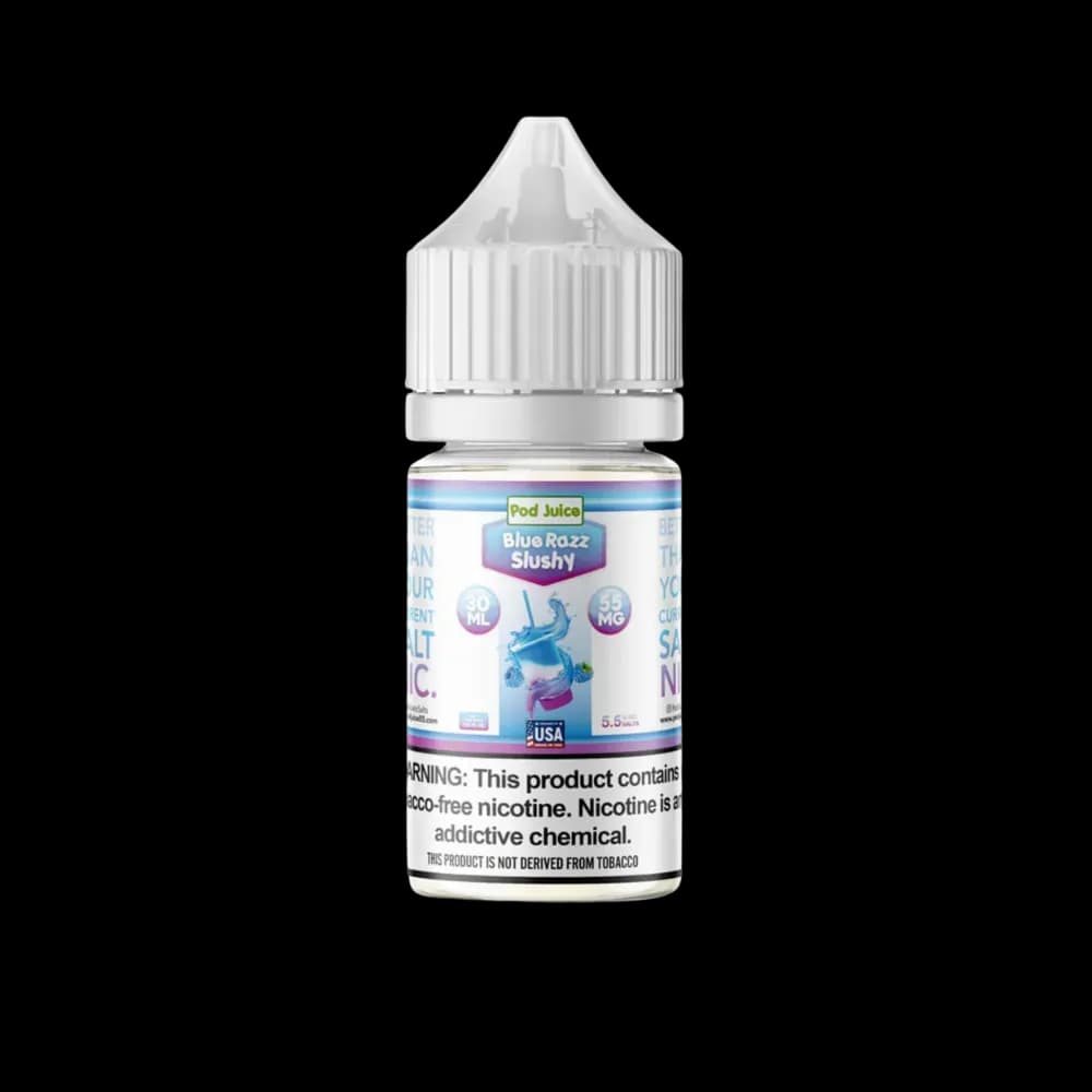 Blue Razz vibrante y definida