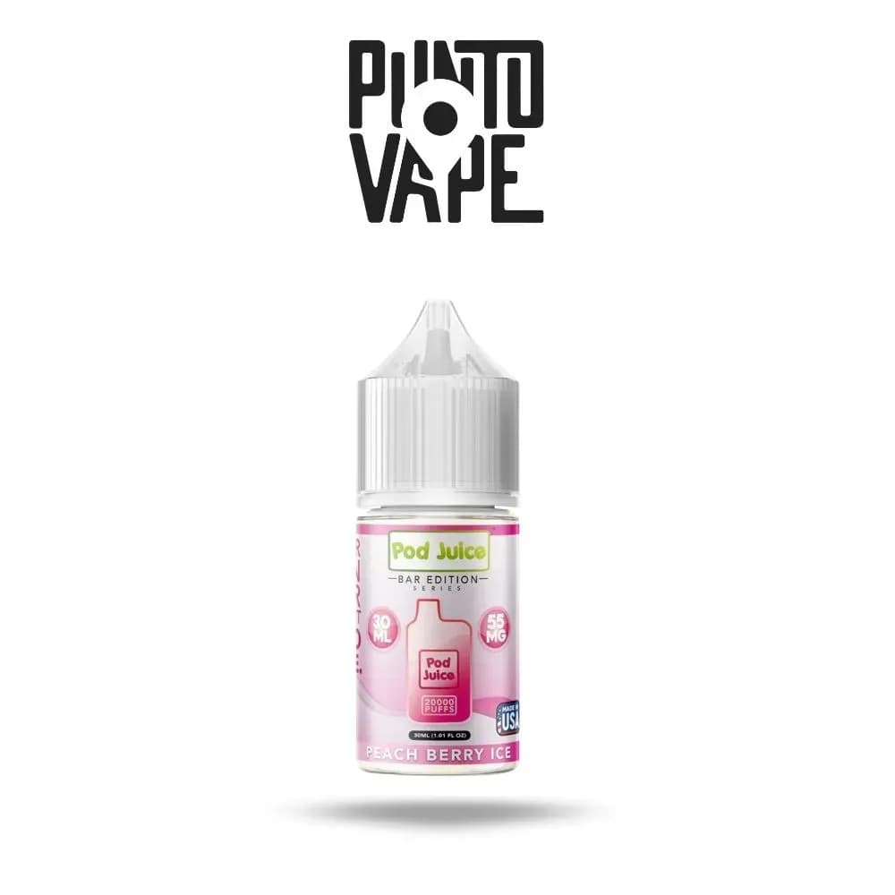 POD JUICE PEACH BERRY ICE SALT 35MG