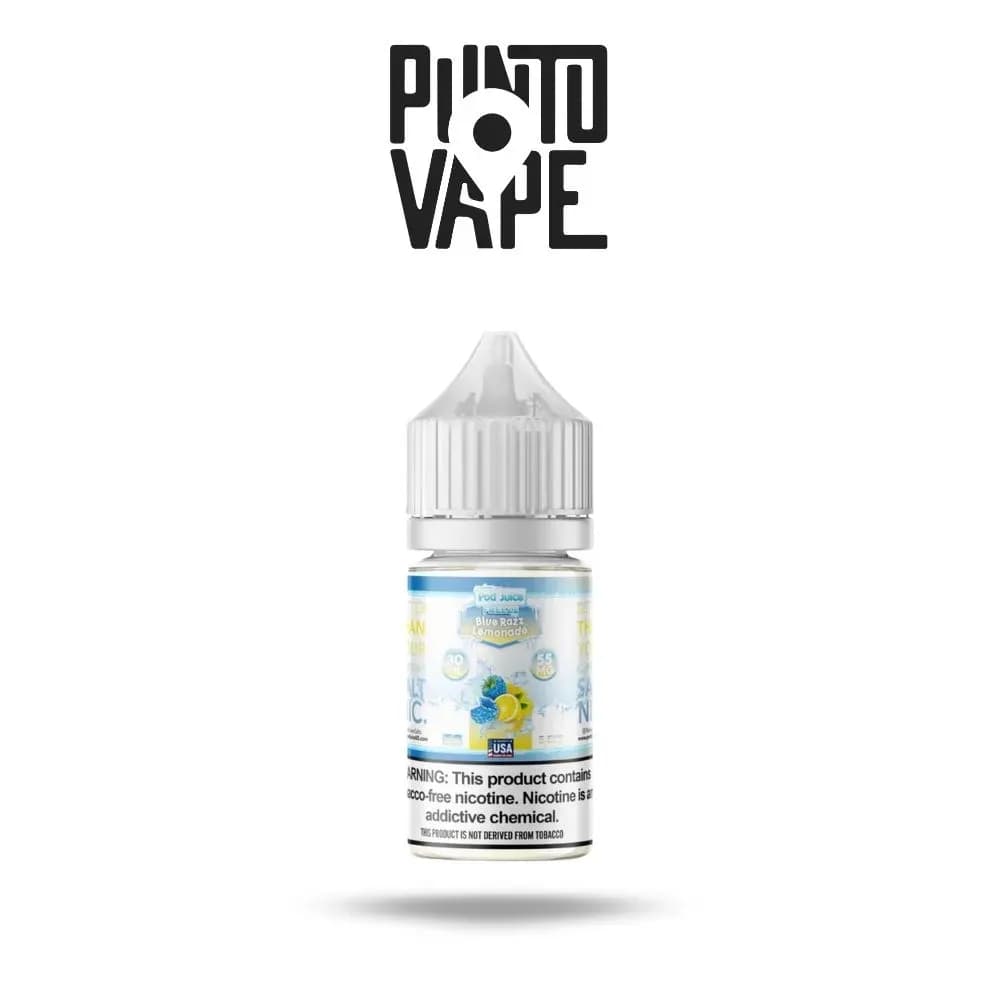 POD JUICE BLUE RAZZ LEMONADE FREEZE SALT 35MG