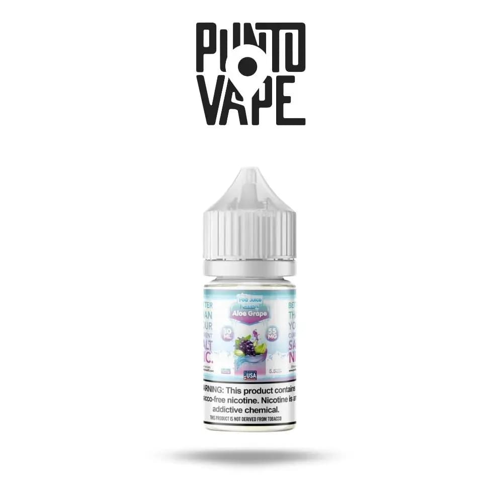 POD JUICE ALOE GRAPE FREEZE SALT 35MG