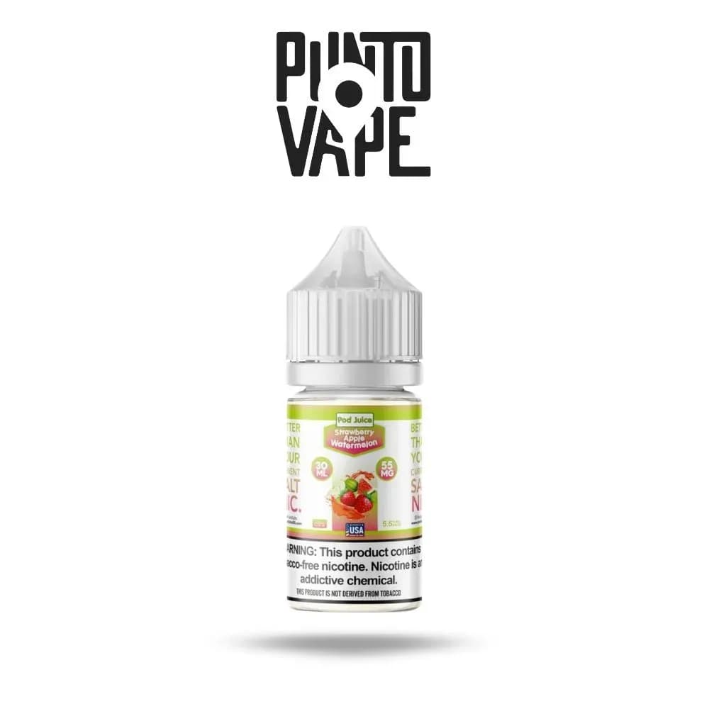POD JUICE STRAWBERRY APPLE WATERMELON SALT 35MG