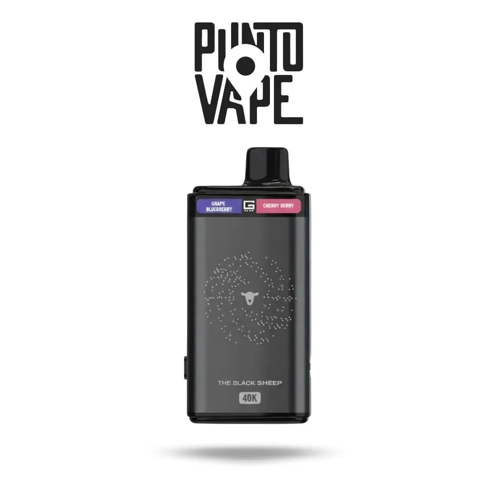 THE BLACK SHEEP DUAL 40K GRAPE BLUEBERRY CHERRY BERRY