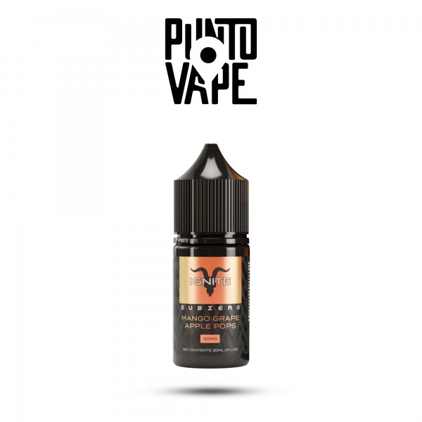 IGNITE - MANGO GRAPE APPLE POPS - SALT - 30ML