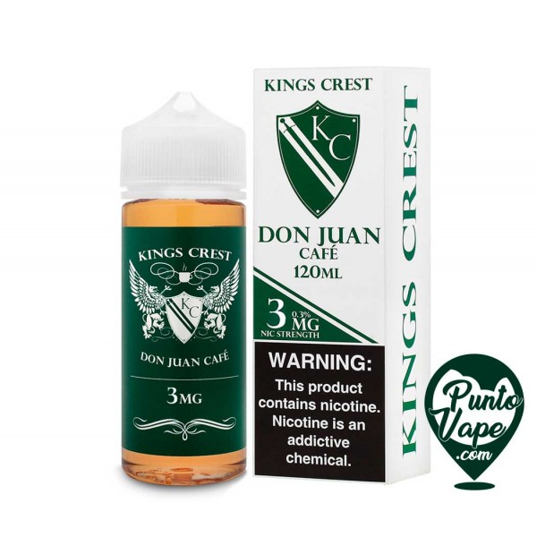 Kings Crest Don Juan Cafe120ml