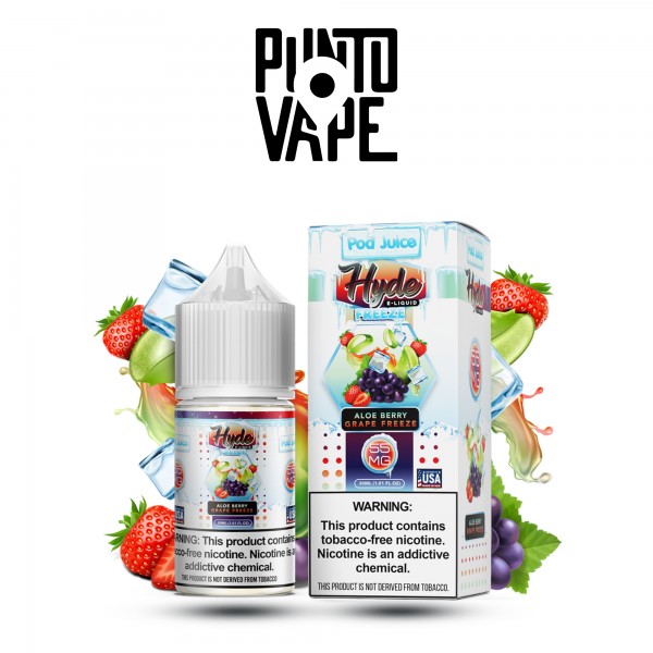POD JUICE - ALOE BERRY GRAPE FREEZE - SALT - 30ML