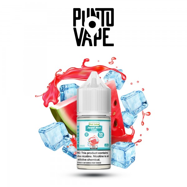 POD JUICE - JEWEL MINT LUSH - SALT - 30ML