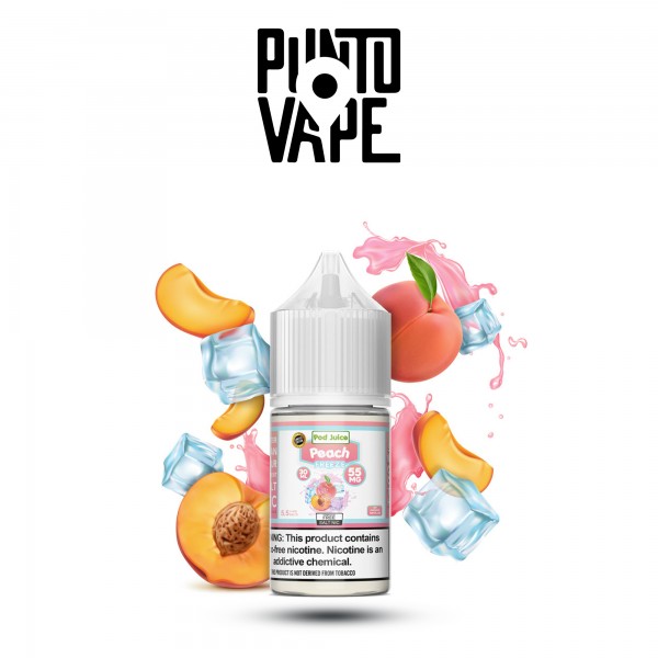POD JUICE - PEACH FREEZE - SALT - 30ML