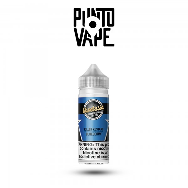 VAPETASIA - KILLER KUSTARD BLUEBERRY - 100ML