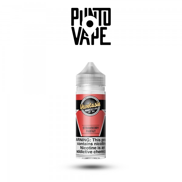 VAPETASIA - STRAWBERRY PARFAIT - 100ML