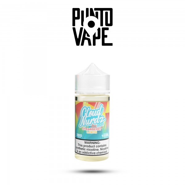 CLOUD NURDZ - ICED STRAWBERRY LEMON - 100ML