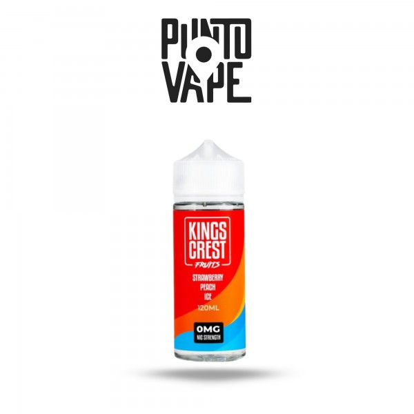 KINGS CREST - STRAWBERRY PEACH ICE - 120ML