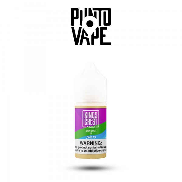 KINGS CREST - GRAPE APPLE ICE - SALT - 30ML