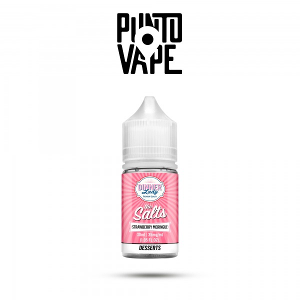 DINNER LADY - STRAWBERRY MERINGUE - SALT - 30ML