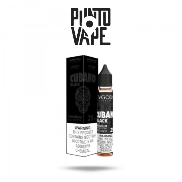 VGOD - CUBANO BLACK - SALT - 30ML