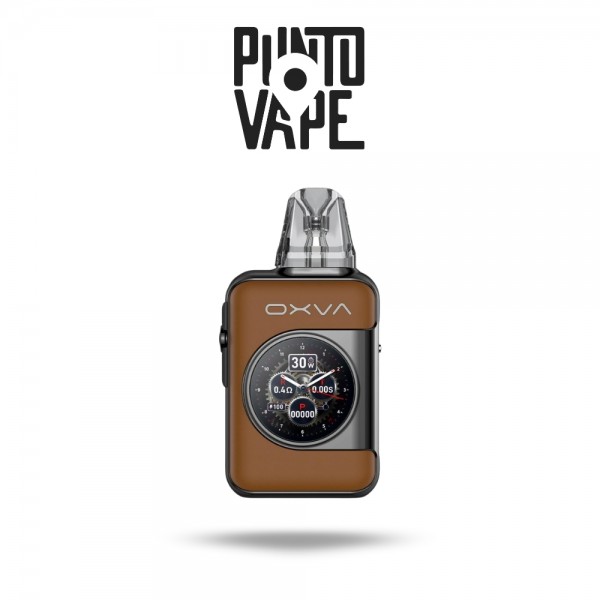 XLIM SQ PRO 2 BROWN LEATHER - OXVA