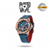 BULOVA - MARINE STAR BLUE & GOLD AUTOMATIC