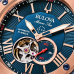 BULOVA - MARINE STAR BLUE & GOLD AUTOMATIC