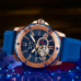BULOVA - MARINE STAR BLUE & GOLD AUTOMATIC