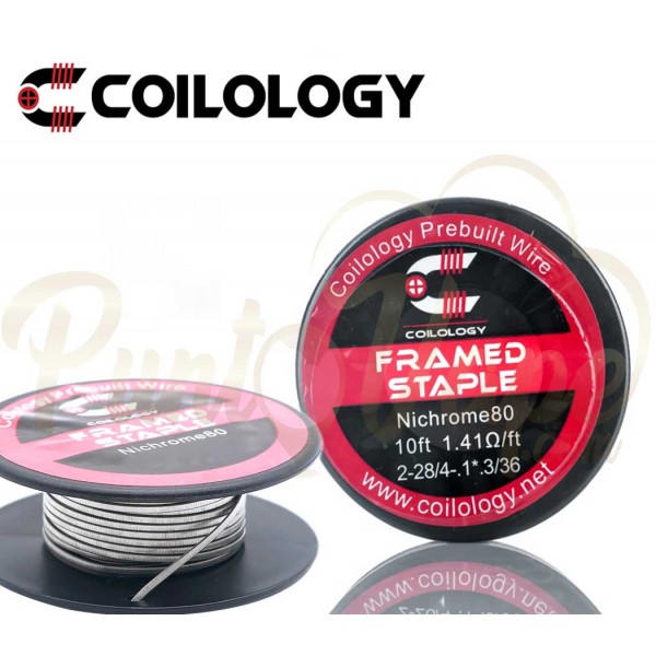 Coilology Tri-Core Fused Clapton Ni80 0.98OHM/ft 3-26/36 AWG, 10ft